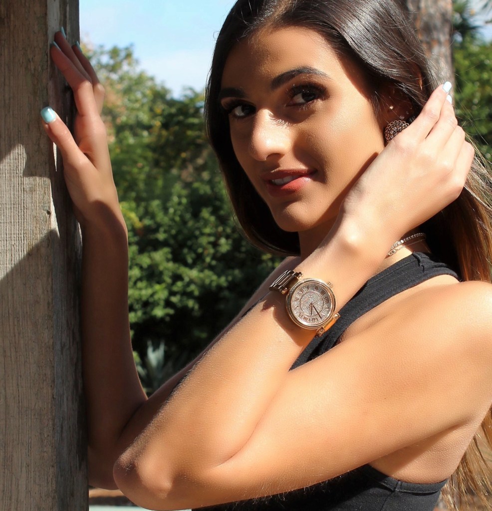 Women wearing a watch